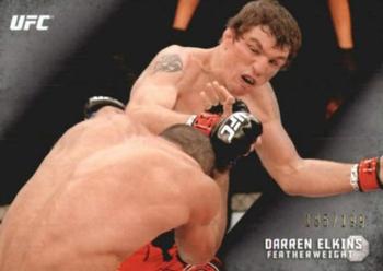 2015 Topps UFC Knockout - Silver #13 Darren Elkins Front