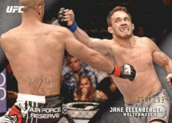 2015 Topps UFC Knockout - Silver #33 Jake Ellenberger Front