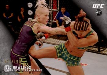 2015 Topps UFC Knockout - Silver #40 Bec Rawlings Front