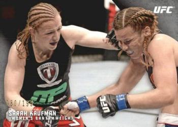 2015 Topps UFC Knockout - Silver #61 Sarah Kaufman Front
