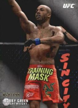 2015 Topps UFC Knockout - Silver #74 Bobby Green Front