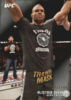 2015 Topps UFC Knockout - Silver #79 Alistair Overeem Front