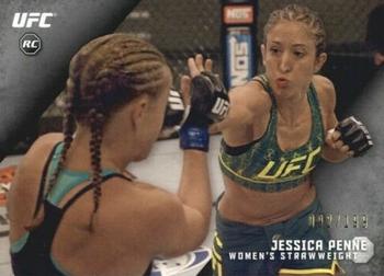 2015 Topps UFC Knockout - Silver #91 Jessica Penne Front
