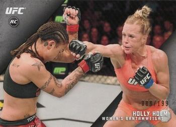 2015 Topps UFC Knockout - Silver #100 Holly Holm Front