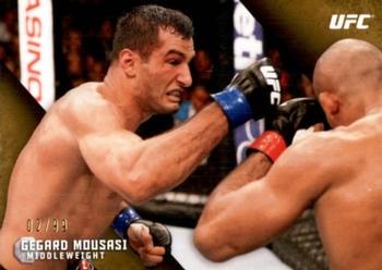 2015 Topps UFC Knockout - Gold #36 Gegard Mousasi Front
