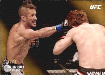 2015 Topps UFC Knockout - Gold #42 Ian McCall Front