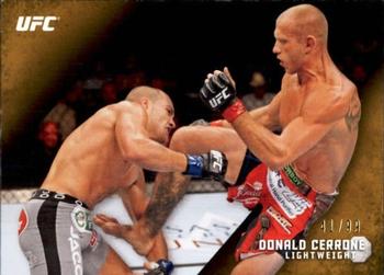 2015 Topps UFC Knockout - Gold #86 Donald Cerrone Front