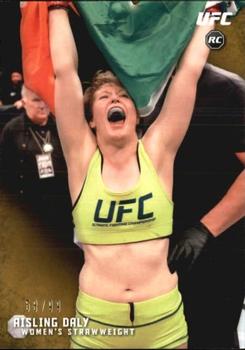 2015 Topps UFC Knockout - Gold #97 Aisling Daly Front