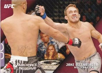 2015 Topps UFC Knockout - Red #33 Jake Ellenberger Front