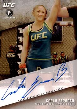 2015 Topps UFC Knockout - Autographs #KOA-CE Carla Esparza Front