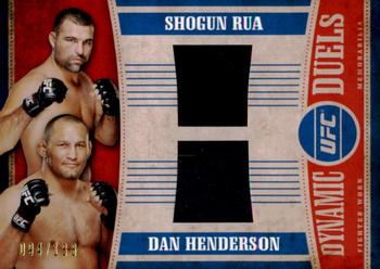 2015 Topps UFC Knockout - Dynamic Duels Relics #DDR-RH Dan Henderson / Shogun Rua Front