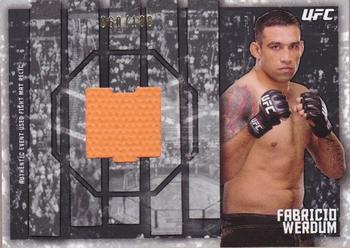 2015 Topps UFC Knockout - Fight Mat Relics #FMR-FW Fabricio Werdum Front