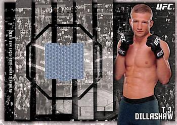 2015 Topps UFC Knockout - Fight Mat Relics #FMR-TDL TJ Dillashaw Front