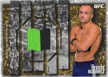 2015 Topps UFC Knockout - Fight Mat Relics Gold #FMR-EA Eddie Alvarez Front