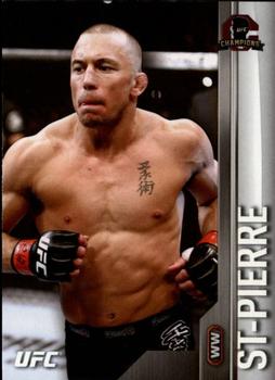 2015 Topps UFC Champions #86 Georges St-Pierre Front