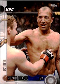 2015 Topps UFC Chronicles #1 Royce Gracie Front