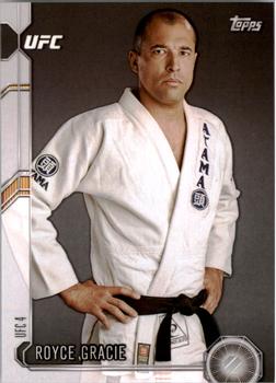 2015 Topps UFC Chronicles #4 Royce Gracie Front