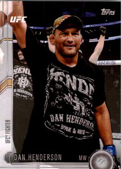 2015 Topps UFC Chronicles #7 Dan Henderson Front