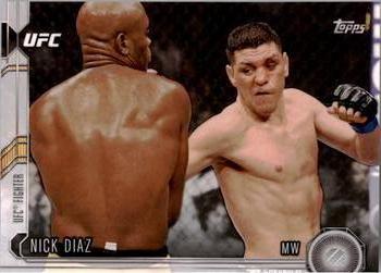 2015 Topps UFC Chronicles #14 Nick Diaz Front