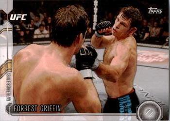 2015 Topps UFC Chronicles #19 Forrest Griffin Front