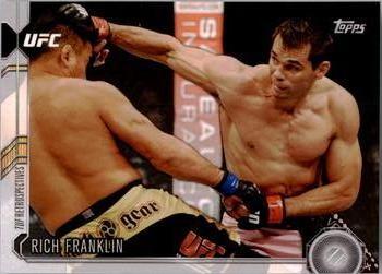 2015 Topps UFC Chronicles #21 Rich Franklin Front