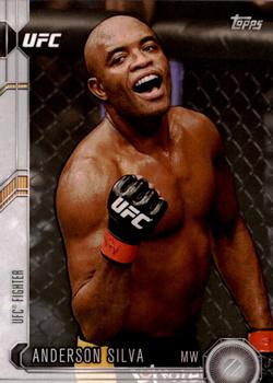2015 Topps UFC Chronicles #35 Anderson Silva Front