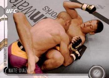 2015 Topps UFC Chronicles #52 Nate Diaz Front