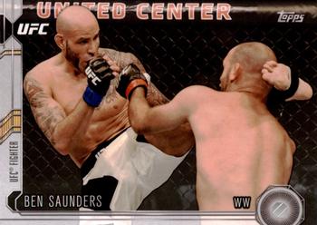 2015 Topps UFC Chronicles #59 Ben Saunders Front