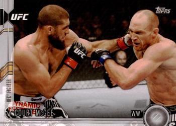 2015 Topps UFC Chronicles #100 Court McGee Front