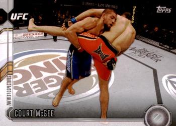 2015 Topps UFC Chronicles #102 Court McGee Front