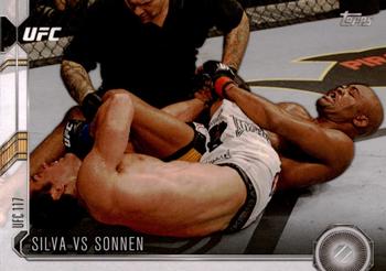 2015 Topps UFC Chronicles #105 Silva vs Sonnen Front