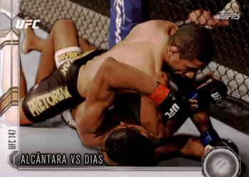 2015 Topps UFC Chronicles #169 Alcântara vs Dias Front