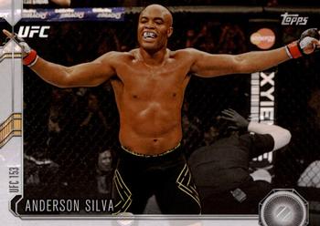 2015 Topps UFC Chronicles #175 Anderson Silva Front