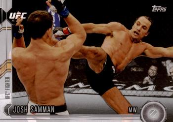 2015 Topps UFC Chronicles #190 Josh Samman Front
