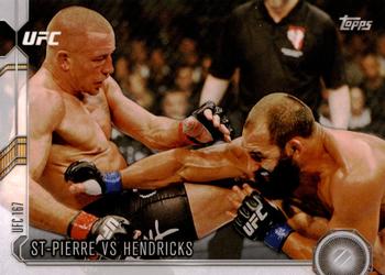 2015 Topps UFC Chronicles #215 St-Pierre vs Hendricks Front