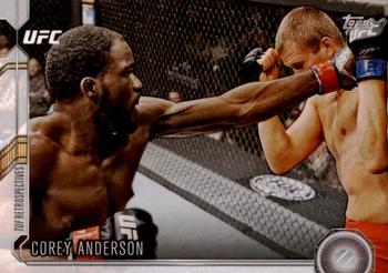 2015 Topps UFC Chronicles #243 Corey Anderson Front