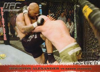 2009 Topps UFC Round 1 - Gold #64 Houston Alexander / Keith Jardine Front