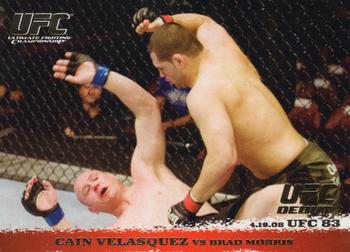 2009 Topps UFC Round 1 - Gold #82 Cain Velasquez / Brad Morris Front