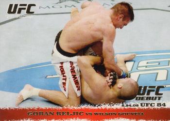 2009 Topps UFC Round 1 - Gold #83 Goran Reljic / Wilson Gouveia Front