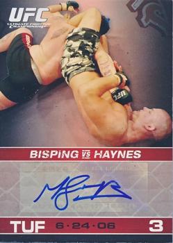 2009 Topps UFC Round 1 - Autographs #AMB Michael Bisping Front