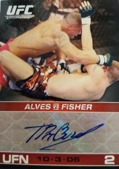 2009 Topps UFC Round 1 - Autographs #A-TA Thiago Alves Front
