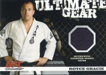2009 Topps UFC Round 1 - Ultimate Gear #UG-RG Royce Gracie Front