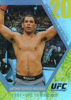 2009 Topps UFC Round 1 - Victorious Debut #VD2 Antonio Rodrigo Nogueira Front
