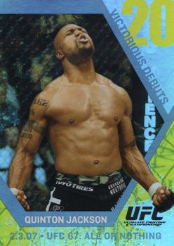 2009 Topps UFC Round 1 - Victorious Debut #VD8 Quinton Jackson Front