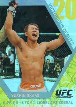 2009 Topps UFC Round 1 - Victorious Debut #VD9 Yushin Okami Front