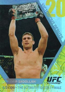 2009 Topps UFC Round 1 - Victorious Debut #VD17 Amir Sadollah Front