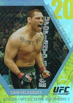 2009 Topps UFC Round 1 - Victorious Debut #VD18 Cain Velasquez Front