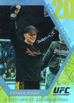 2009 Topps UFC Round 1 - Victorious Debut #VD19 Frankie Edgar Front