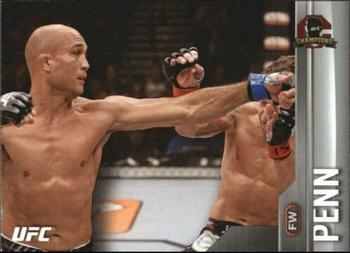 2015 Topps UFC Champions - Silver #3 BJ Penn Front
