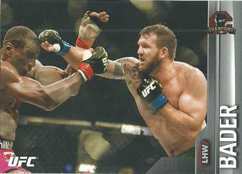 2015 Topps UFC Champions - Silver #50 Ryan Bader Front